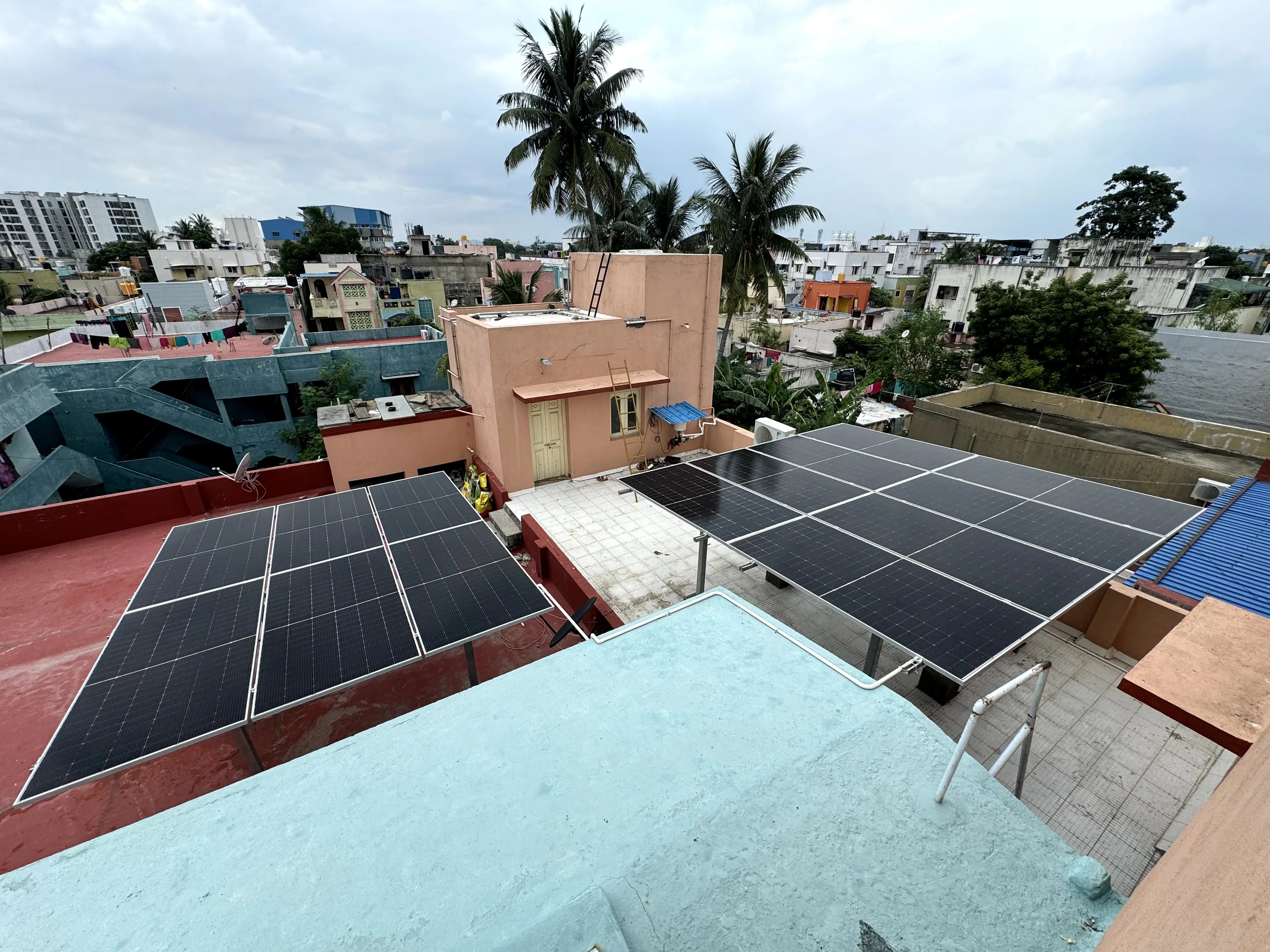 Latest solar project - Mr Palani