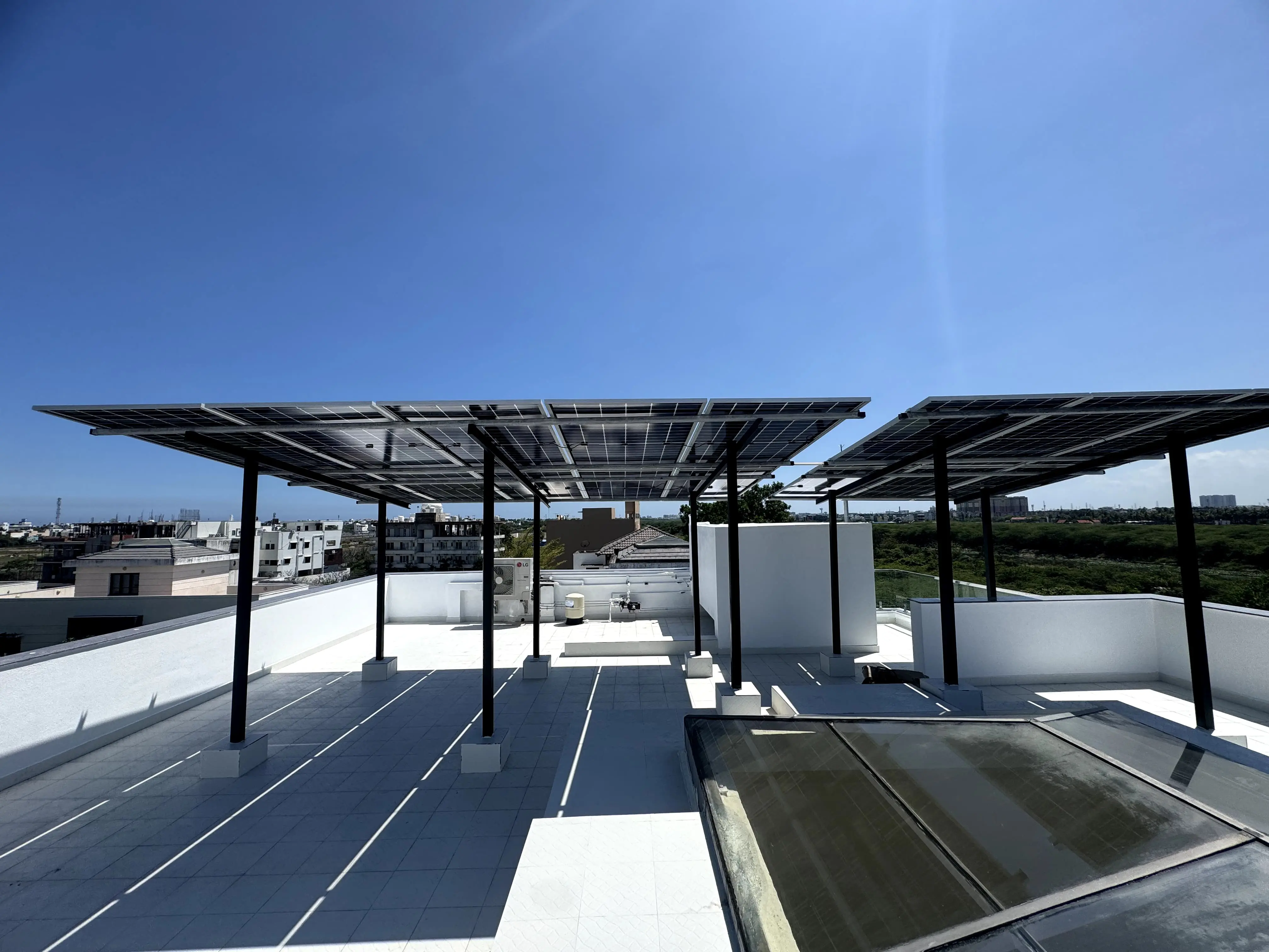 Latest solar project - Mr Rao